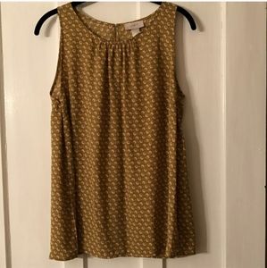 LOFT sleeveless blouse